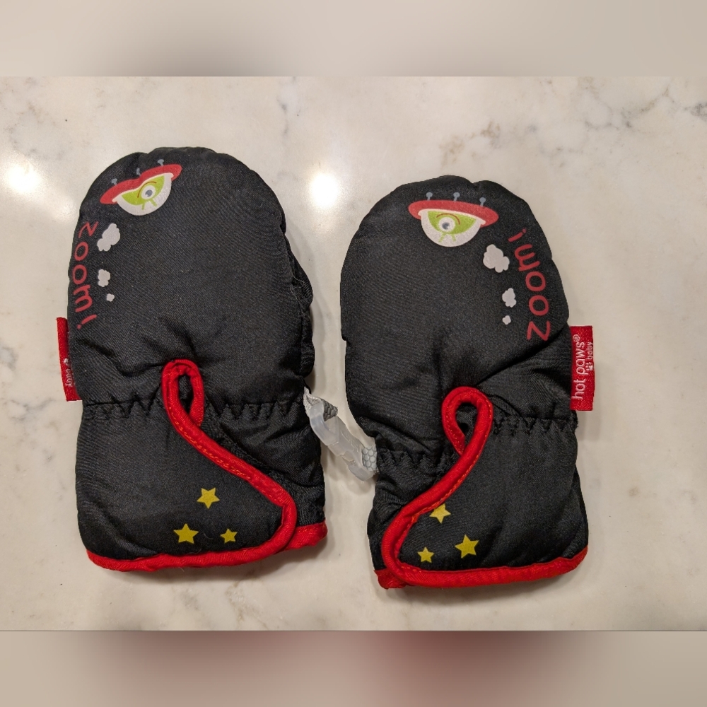 4 X Baby Toddler Mittens